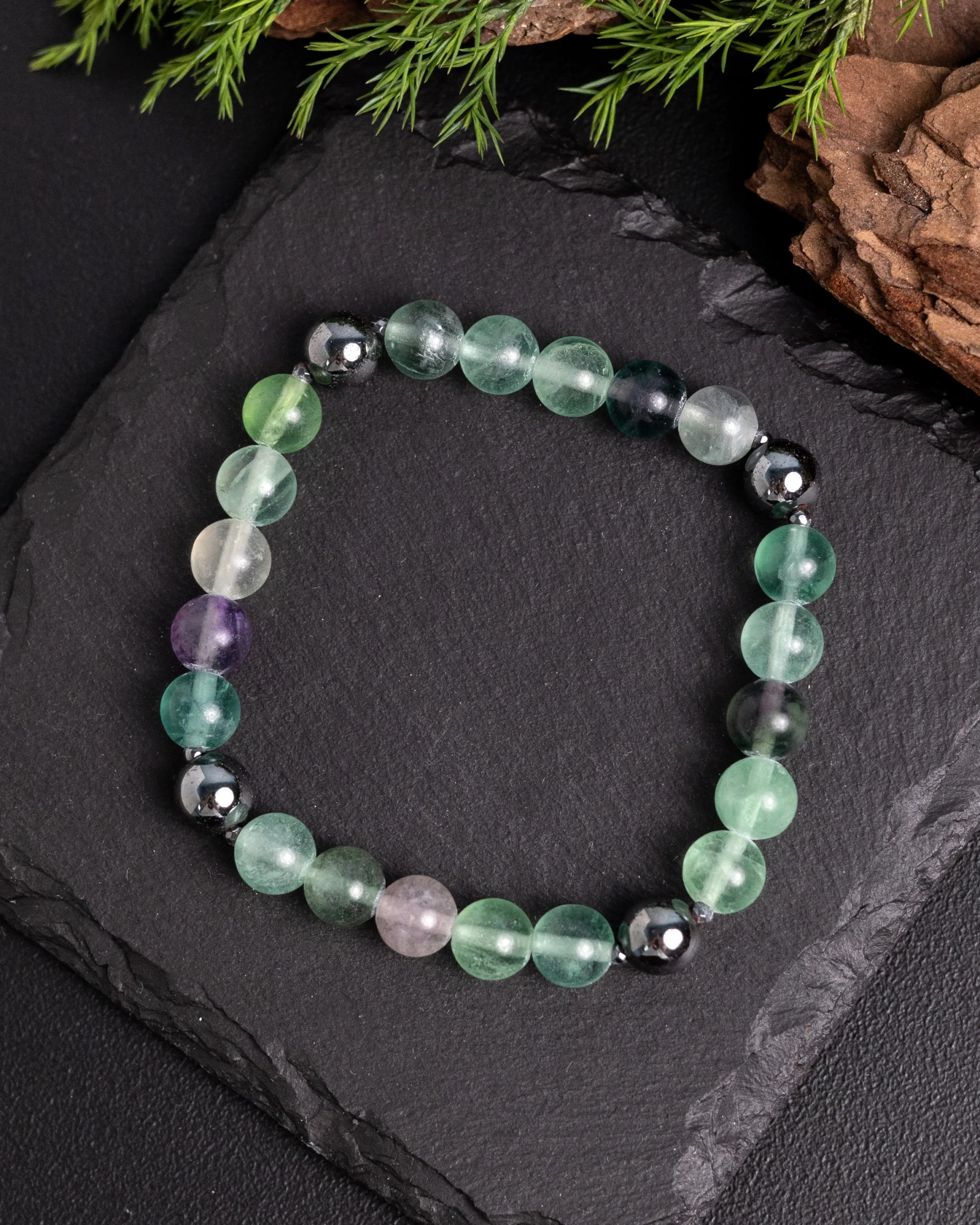 Браслет из флюорита